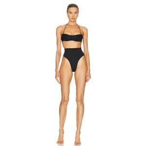 Mugler decorative-stitching Bikini Top‎